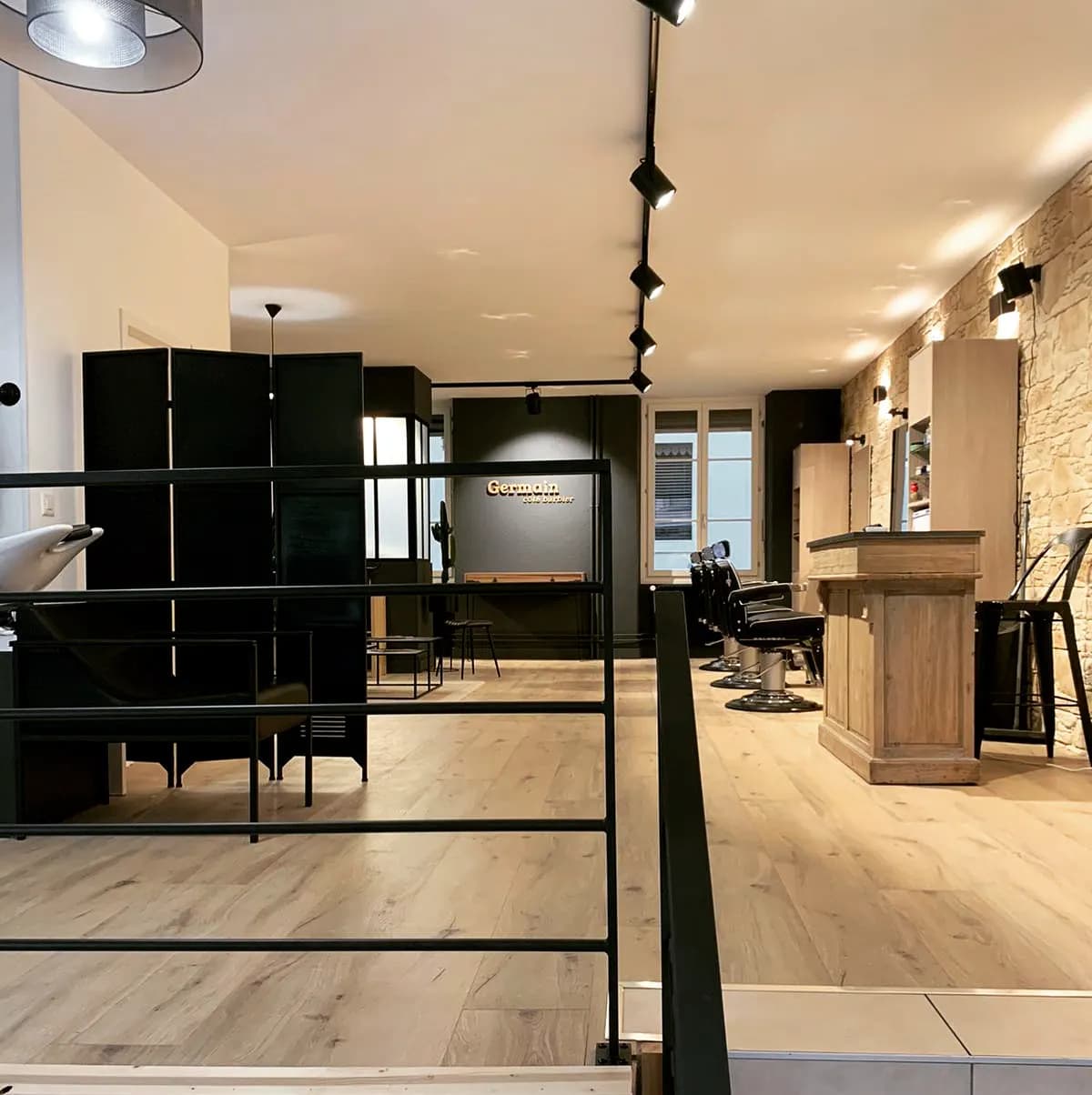 Détail de l'espace soins du salon